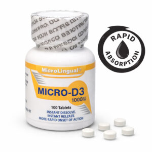 MICRO-D₃ 1000 IU (MicroLingual® Special Range)